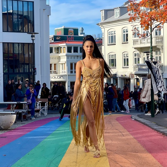 Handmade Macramé Rope Dress GoodVibeGoda Original - Picture 8 of 16